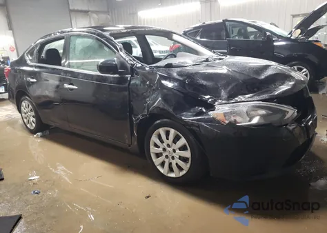 2016 Nissan Sentra S из США, поврежденный, VIN 3N1AB7AP6GY254964